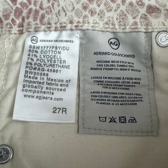 AG ADRIANO GOLDSCHMIED Jeans NWT $198 Farrah Skinny Ankle High Rise Size 27 - Picture 11 of 12